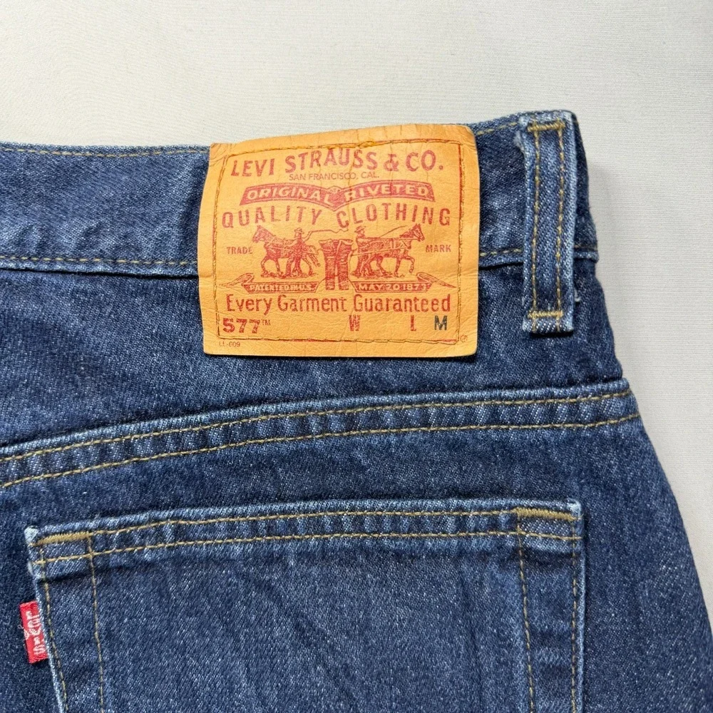 Levis 577 Womens Jeans Lower Rise Loose Fit Size 10 MIS Made In USA VTG 30x31